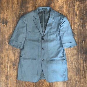 Giorgio Armani Short Sleeved Double Vent Blazer